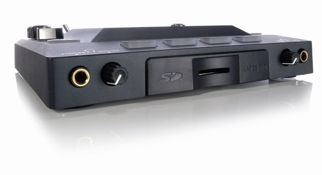 Usefully, the KP3 has an SD card slot.